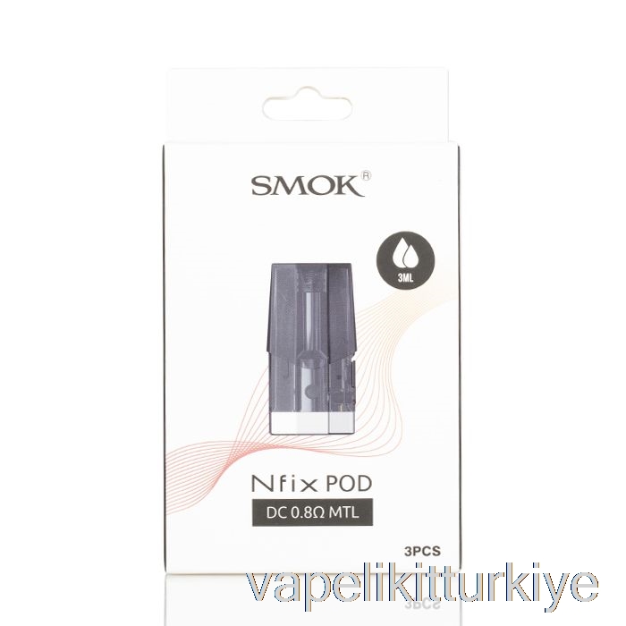 Vape Türkiye Smok Nfix Yedek Bakla 0.8ohm örgü Bakla